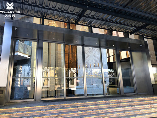 平移感應玻璃香蕉视频成人在线-深圳紫元園大廈案例圖片